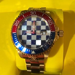 Invicta Men’s Watch 21119 Checkerboard Dial
